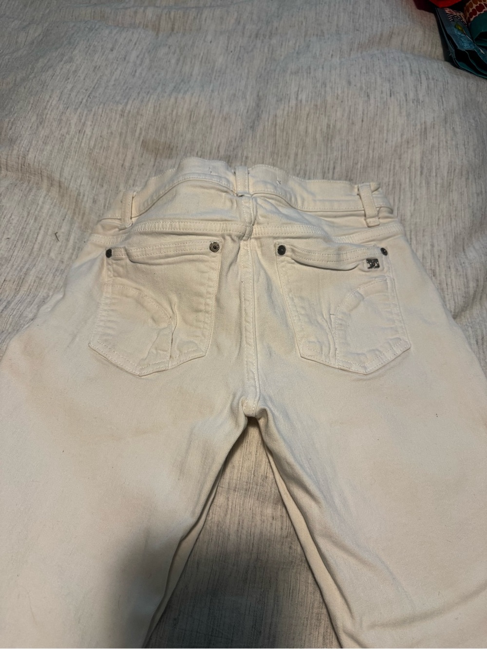 Joe's Jeans Women's Cream Straight-Leg Capri Jeans - Picture 6 of 7
